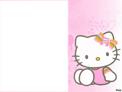 Hello Kitty Fotomontagem