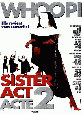 Film- Sister act2 Fotomontage