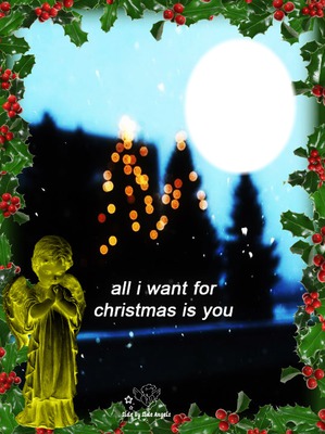all i want for xmas is you Montage photo