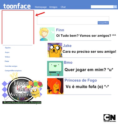 Toon face Photo frame effect