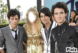 Jonas Brothers et toi Valokuvamontaasi