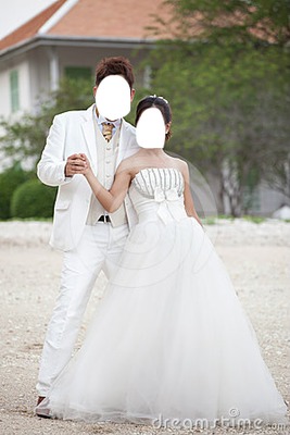 wedding day Photomontage