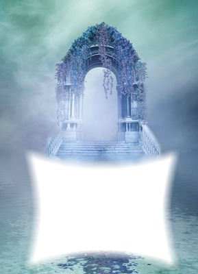 Porte du ciel Fotomontage