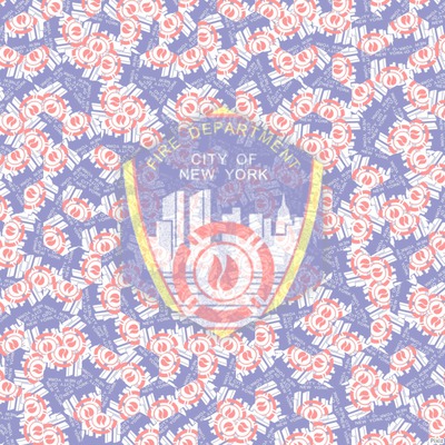 FDNY Logo Double Photomontage