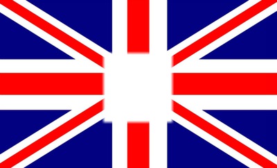 A british flag Фотомонтаж