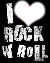 I love rock n'roll Fotomontažas