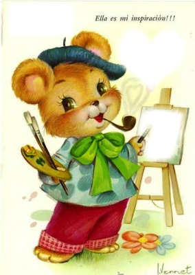 ursinho pintor