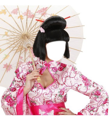 geisha Fotomontáž