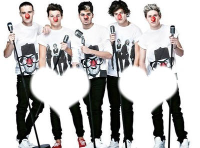 One Direction Fotomontažas