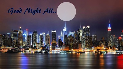 good night new york Fotomontāža