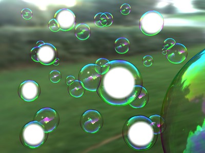burbujas Fotomontaż