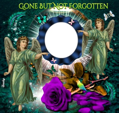 GONE BUT NOT FORGOTTEN Montage photo