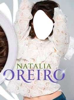 Natalia Oreiro Fotomontāža