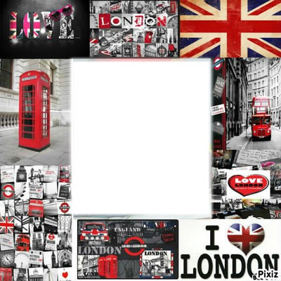 london Fotomontáž
