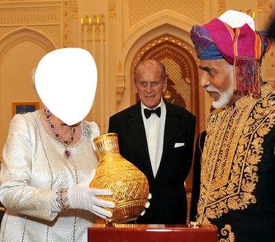 sultan oman cadeau Valokuvamontaasi