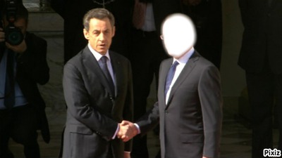 Sarkozy Fotomontage