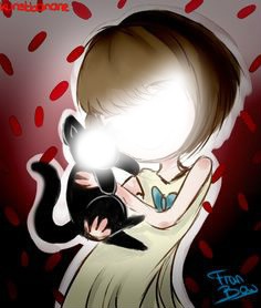 Mister Midnight and Fran Bow Fotomontaža