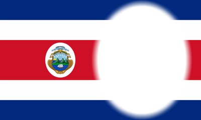 Costa Rica bandera Фотомонтаж