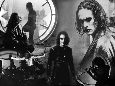 THE CROW Photo frame effect