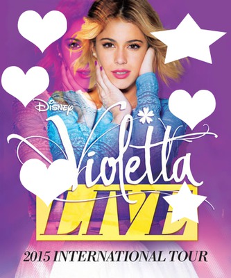 Violetta Live Fotomontaža