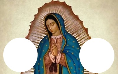 Virgen de Guadalupe Fotomontage