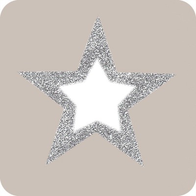 étoile argent 2 Photomontage