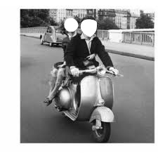 scooter Fotomontagem