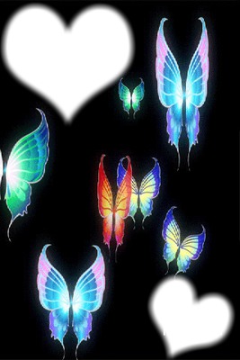 danse de papillons Фотомонтажа