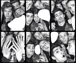 Selfie con One direction Montage photo