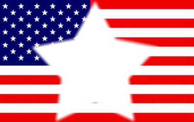 drapeau americain Fotomontaż