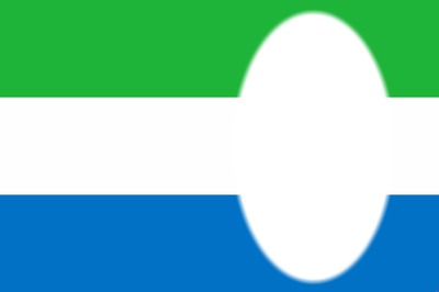 Sierra Leone flag Fotomontasje