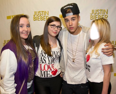 Meet And Great Justin Bieber Fotomontasje