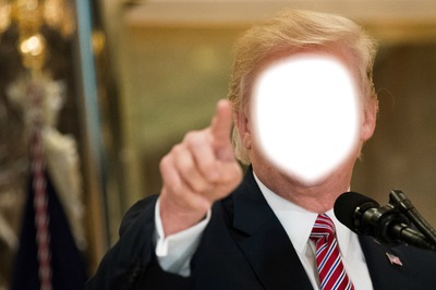 Dunald Trump Montaje fotografico