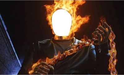 ghost rider Photo frame effect