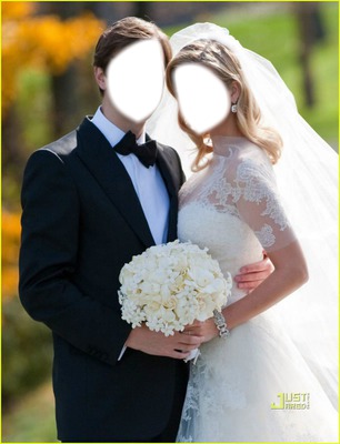 bridal couple Fotomontaggio