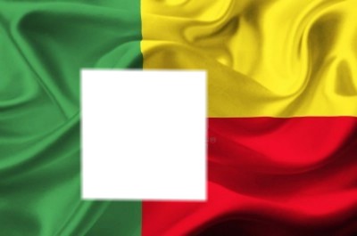 drapeau du benin Montaje fotografico
