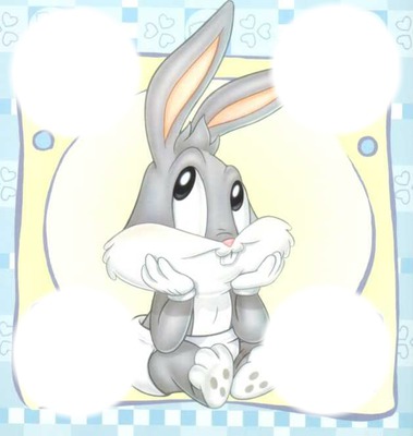 buggs baby Photo frame effect