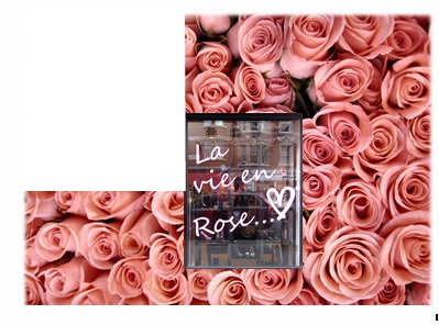 vie en rose Fotomontage