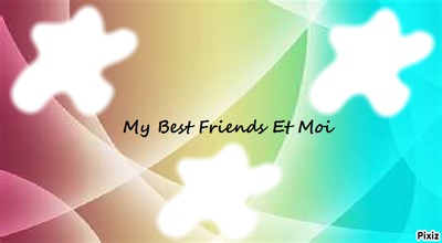 My Best Friends Et Moi <3 Photo frame effect