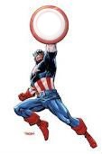 Captain America love petit Montaje fotografico
