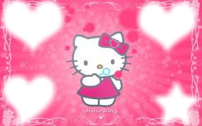 hello kitty cadre Photo frame effect