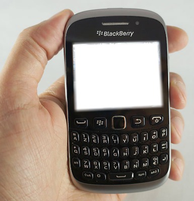 blackberry curve Fotomontaža