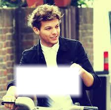 Louis One Direction Photo frame effect