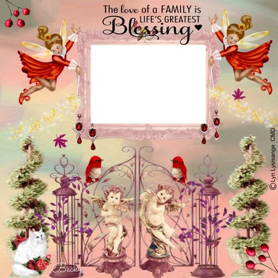lifes greatest blessing Photo frame effect