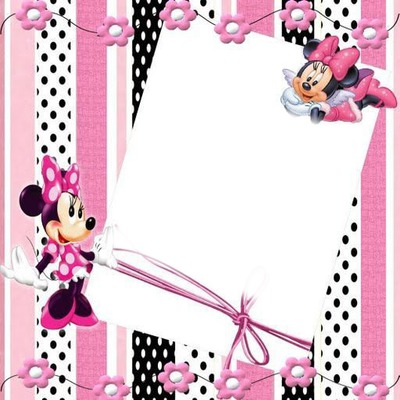 minnie Photo frame effect