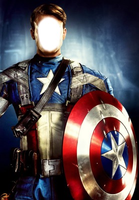 Captain America Photo frame effect