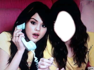 Demi and Selena Fotomontage