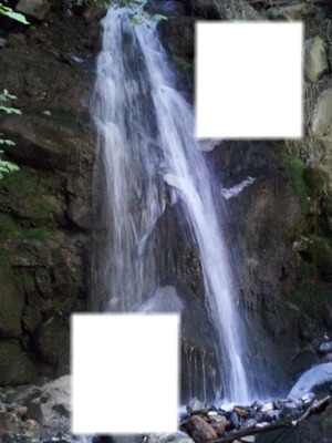 cascade Fotomontáž