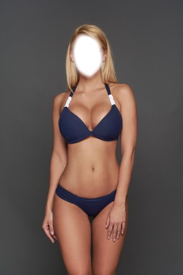 bikinis lány Fotomontage