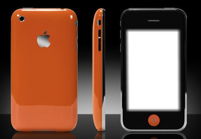 celular laranja